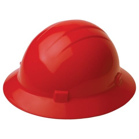 HARD HAT - OKANAGAN FULL BRIM RATCHET TYPE 1 - Red
