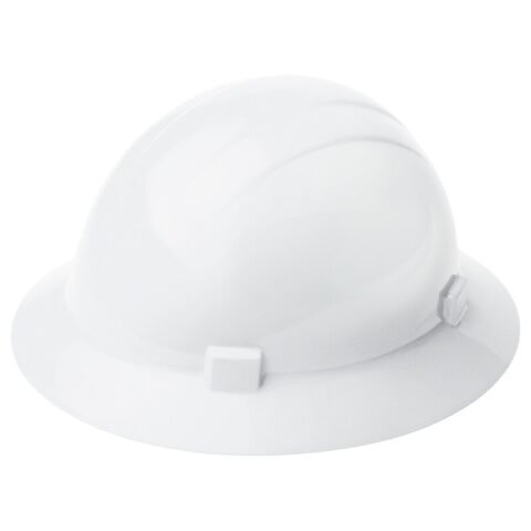 HARD HAT - OKANAGAN FULL BRIM RATCHET TYPE 1 - White