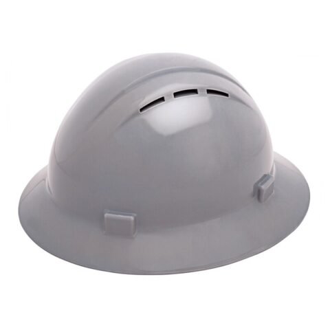HARD HAT - OKANAGAN FULL BRIM VENTED RATCHET TYPE 1 - Grey