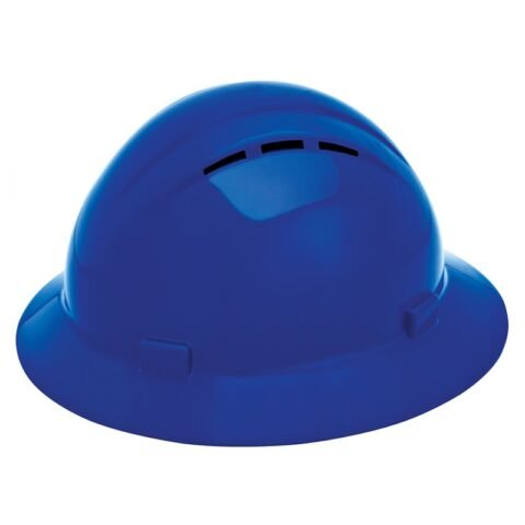 HARD HAT - OKANAGAN FULL BRIM VENTED RATCHET TYPE 1 - Blue