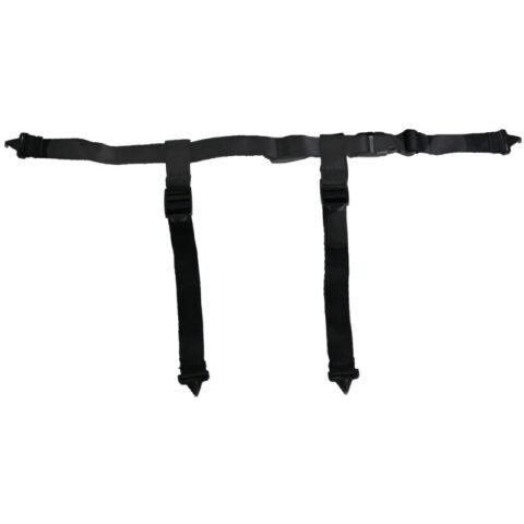 NYLON CHIN STRAPS - BLACK