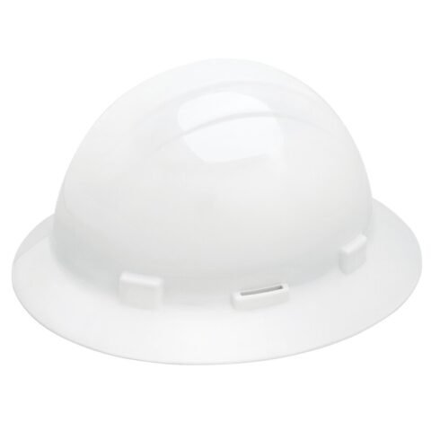 HARD HAT - OKANAGAN FULL BRIM RATCHET W.ACCESSORY SLOTS TYPE 1 - White